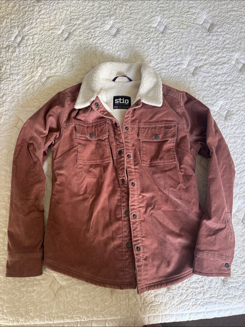 Stio Sherpa-Lined Corduroy Jacket